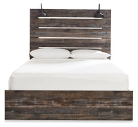 Drystan Queen Panel Bed, 2 Dressers, Mirror, Chest and 2 Nightstands