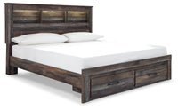 Drystan Bookcase Storage Bed, Dresser, Mirror, Chest and Nightstand