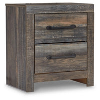 Drystan King Panel Bed, Dresser, Mirror and 2 Nightstands