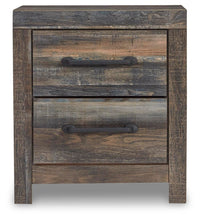 Drystan Queen Panel Bed, Dresser, Mirror, Chest and 2 Nightstands