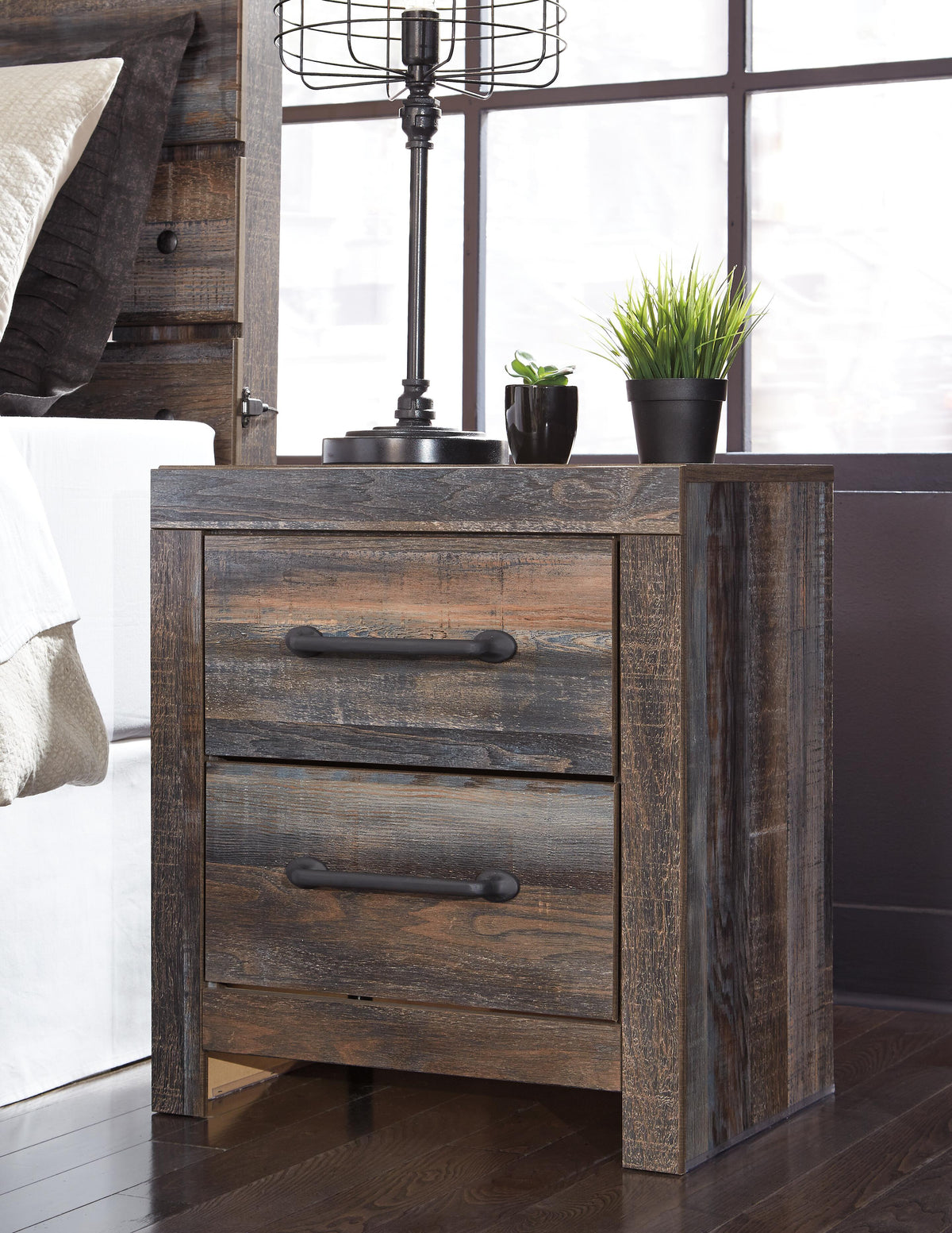 Drystan Bookcase Storage Bed, Dresser, Mirror, Chest and Nightstand