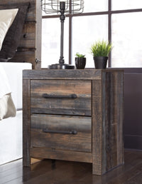 Drystan Full Bookcase Bed with 2 Sided Storage and Nightstand