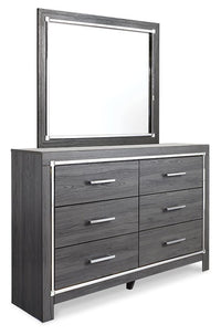 Lodanna Full Storage Bed, Dresser, Mirror and 2 Nightstands