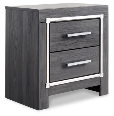 Lodanna King Storage Bed, 2 Dressers, Cheat and Nightstand