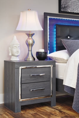 Lodanna King Storage Bed, 2 Dressers, Cheat and Nightstand