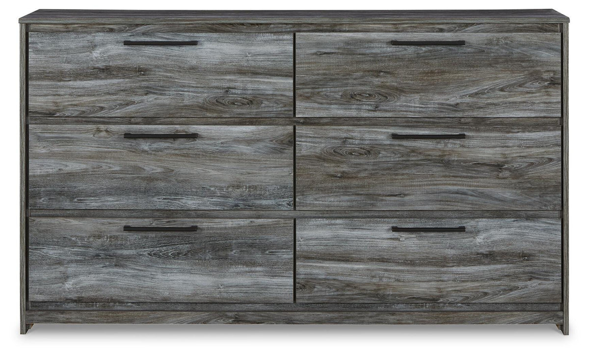 Baystorm Queen Panel Bed with Storage, Dresser and 2 Nightstands