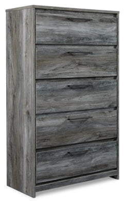 Baystorm Twin Panel Bed, Dresser, Mirror and Chest