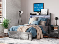 Baystorm Full Storage Bed, Chest and Nightstand