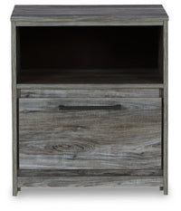 Baystorm Full Storage Bed, Dresser, Mirror and Nightstand