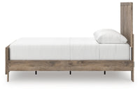 Rusticott Queen Panel Bed, Dresser and Mirror