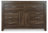Juararo King Poster Bed, Dresser and Chest