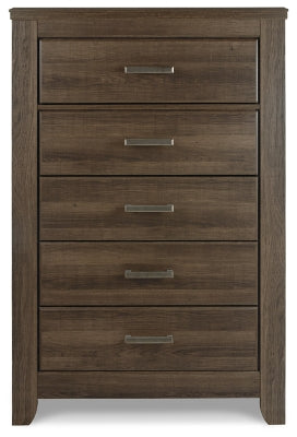 Juararo Queen Poster Bed, Dresser and Chest
