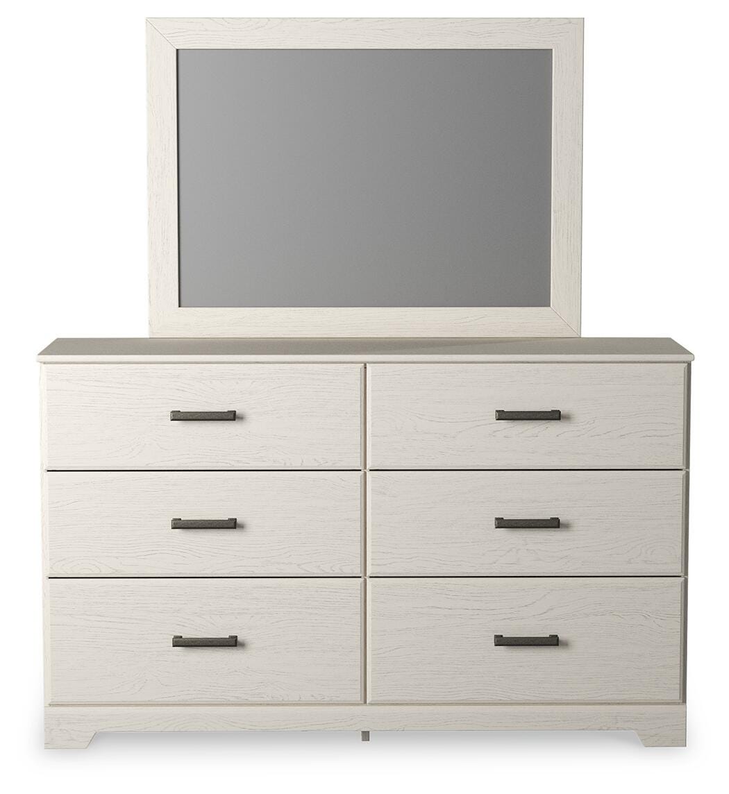 Stelsie Queen Panel Bed, Dresser, Mirror and 2 Nightstands