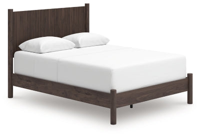 Pamytta Queen Panel Bed, Dresser and Mirror