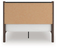 Pamytta Queen Upholstered Panel Bed, Dresser and Mirror