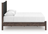 Pamytta Queen Panel Bed, Dresser, Mirror and Nightstand
