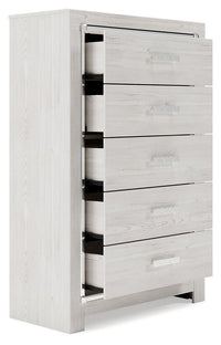 Altyra Full Panel Bed, Dresser, Chest and 2 Nightstands