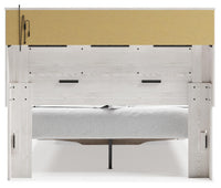 Altyra Queen Bookcase Storage Bed, Chest and 2 Nightstands