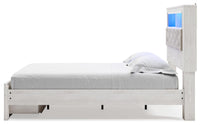 Altyra Queen Bookcase Storage Bed, Chest and 2 Nightstands