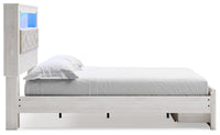 Altyra Queen Bookcase Storage Bed, Chest and 2 Nightstands