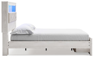 Altyra Queen Bookcase Storage Bed, Dresser and Mirror