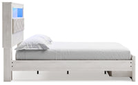 Altyra Queen Bookcase Storage Bed, Dresser and Mirror