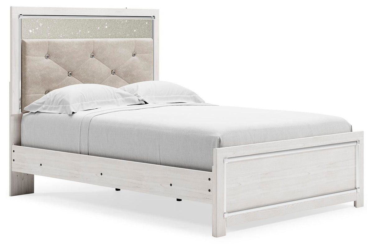 Altyra Full Panel Bed, Dresser, Chest and 2 Nightstands