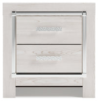 Altyra Queen Upholstered Panel Bed, Dresser, Mirror, and Nightstand