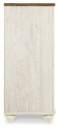 Willowton Full Panel Bed, Dresser, Chest and Nightstand