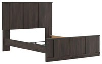 Shaehartin Panel Bed