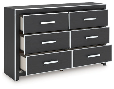 Zuraleus Queen Upholstered Bed, Dresser and Nightstand