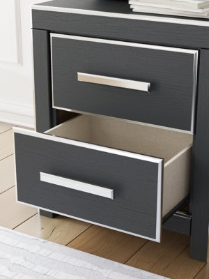 Zuraleus Queen Upholstered Bed, Dresser and Nightstand