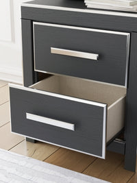 Zuraleus Queen Upholstered Bed, Dresser and Nightstand