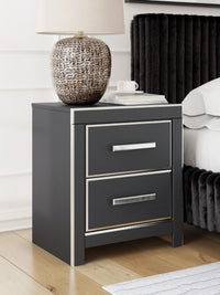Zuraleus Queen Upholstered Bed, Dresser and Nightstand