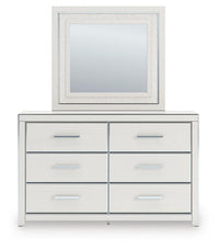 Zuraleus Queen Upholstered Platform Bed, Dresser, Mirror and Nightstand