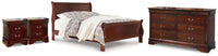 Alisdair Queen Sleigh Bed, Dresser and 2 Nightstands