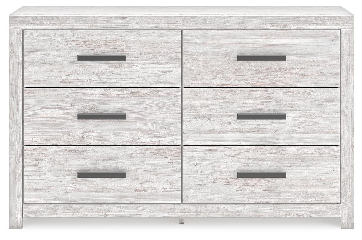 Cayboni King Panel Bed, Dresser and Nightstand