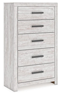Cayboni Queen Panel Bed, Chest and Nightstand