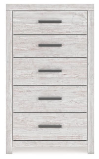 Cayboni Queen Panel Bed, Chest and Nightstand