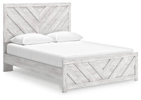 Cayboni Queen Panel Bed, Chest and Nightstand
