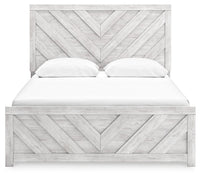 Cayboni Queen Panel Bed, Chest and Nightstand