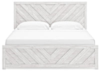 Cayboni King Panel Bed, Dresser and Nightstand