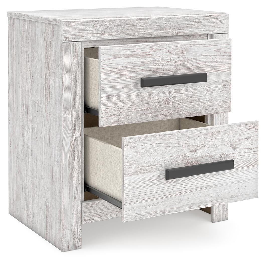 Cayboni King Panel Bed, Dresser and Nightstand