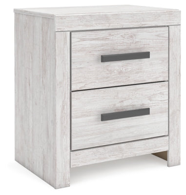 Cayboni King Panel Bed, Dresser, Mirror, Chest and 2 Nightstands
