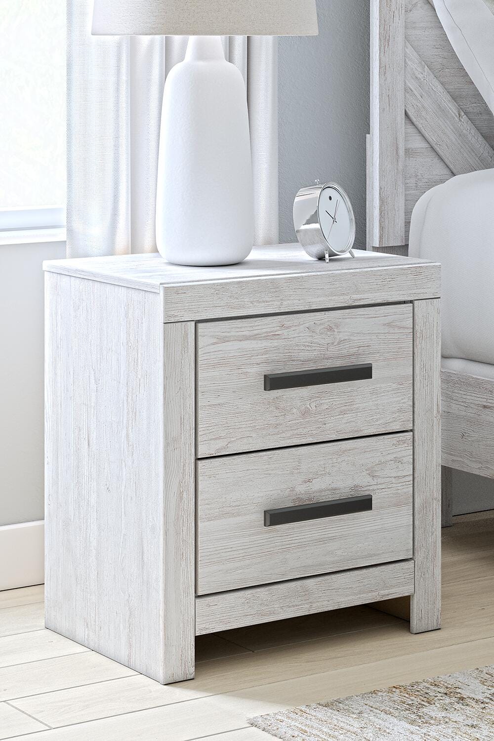 Cayboni King Panel Bed, Dresser and Nightstand