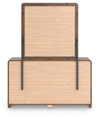 Fortlorn King Panel Bed, Dresser, Mirror and Chest
