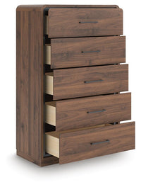 Fortlorn King Panel Bed, Dresser, Mirror and Chest