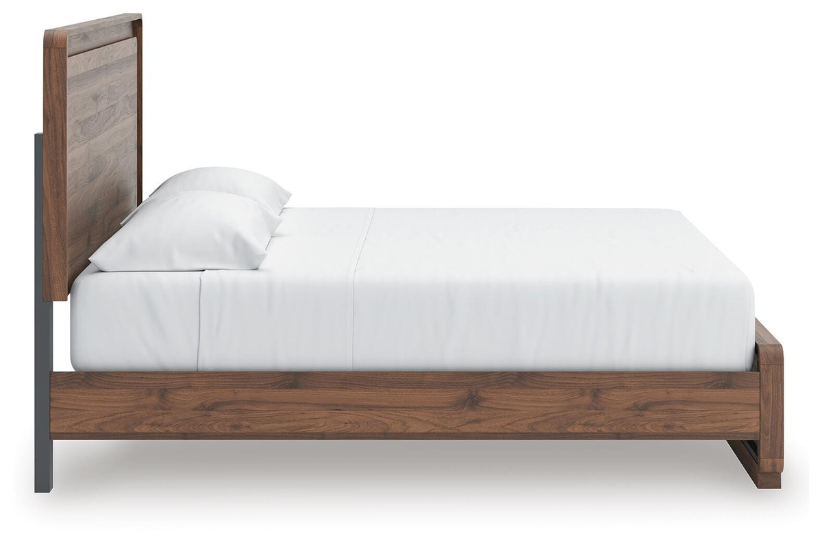 Fortlorn King Panel Bed, Dresser, Mirror and Chest