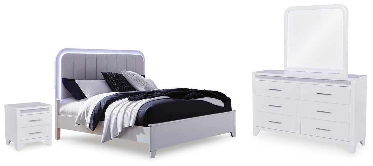 Jarlee Upholstered Panel Bed