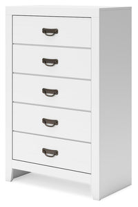 Binterglen King Panel Bed, Dresser, Chest and 2 Nightstands